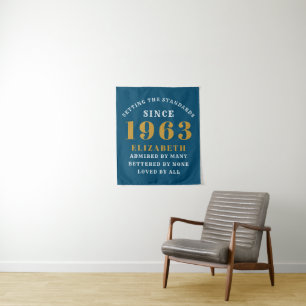 Tapete De Parede Aniversário de 60 anos Nascido em 1963 Adicionar N