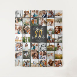 Tapete De Parede Aniversário de 80 anos moderno multi foto