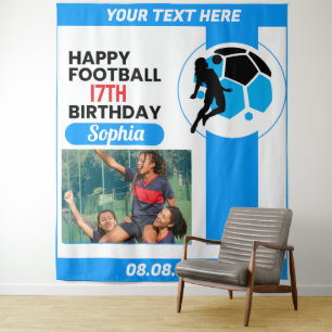 Tapete De Parede Aniversário de futebol, jogador de futebol