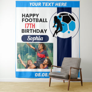 Tapete De Parede Aniversário de futebol, jogador de futebol