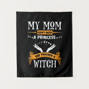 Tapete De Parede Aniversário de Halloween A Minha Mãe Treinou uma B