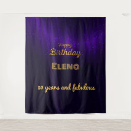 Tapete De Parede Aniversário Elegante