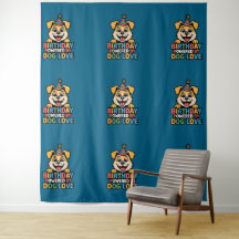 Aniversário Poderoso pelo Amor Canino Design