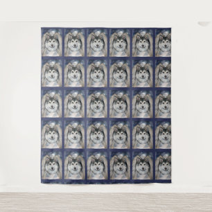 Tapete De Parede Anjo Alaskan Malamute