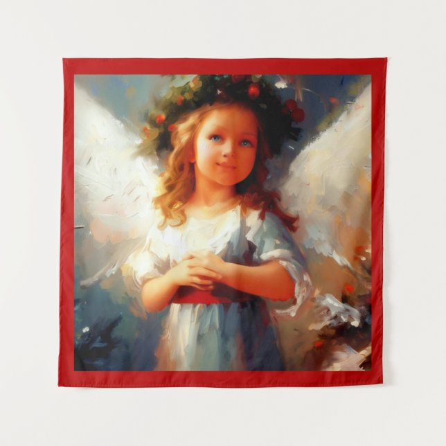 Tapete De Parede Anjo Natal 1 (Frente)