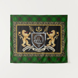 Tapete De Parede Anstruther Clan Crachá & Motto com Leões