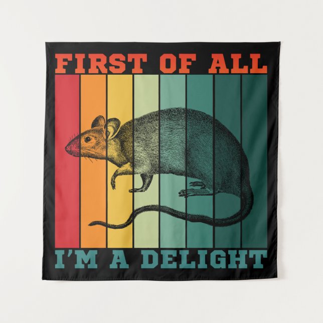 TAPETE DE PAREDE ANTES DE MAIS NADA EU SOU UM DELEITE  (Frente)
