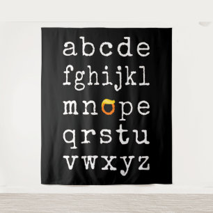 Tapete De Parede Anti-Trump Alphabet - Nope V