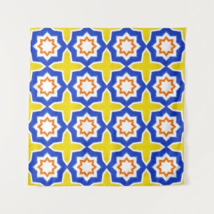 Tapete De Parede Antigos azulejos portugueses. Azulejos azuis e ama