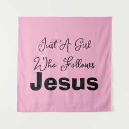 Tapete De Parede Apenas uma Garota que Segue Jesus