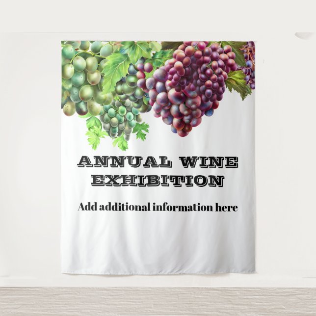 Tapete De Parede Apresentação de vinhos de vinhas de vinhas (Frente)