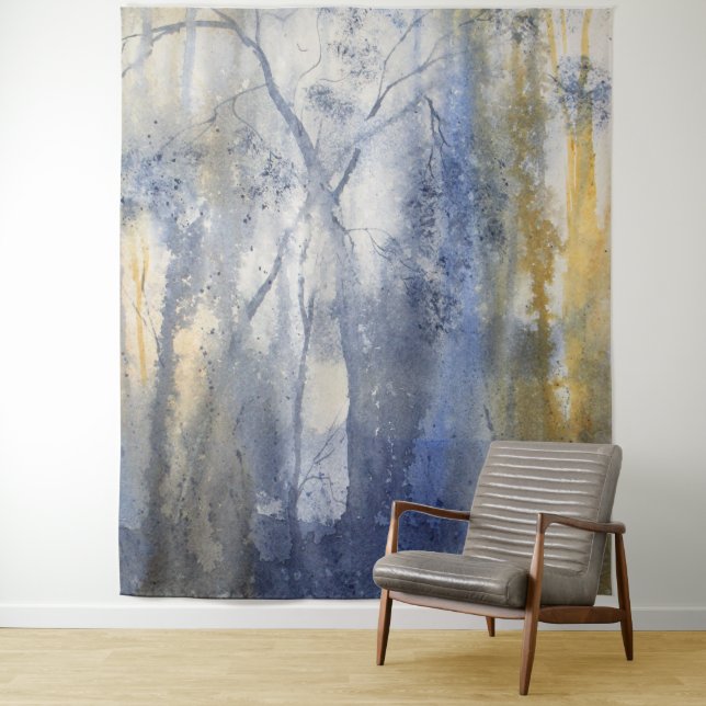 Tapete De Parede Aquarela de Passagem do País Anterior (In Situ)