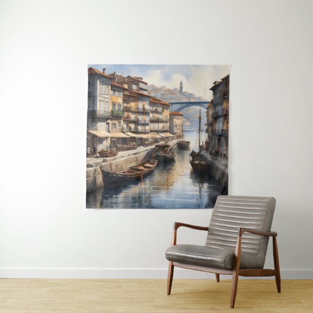 Tapete De Parede Aquarela do Porto (In Situ)