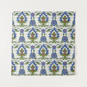 Tapete De Parede Árabe Tradicional: Iznik Azulejo Invisível.
