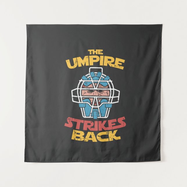 Tapete De Parede Árbitro de beisebol (Frente)