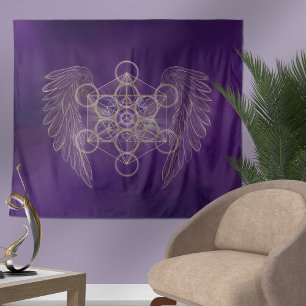 Tapete De Parede Archangel Metatron - Cubo de Metatron