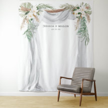 Arco de Casamento Boêmio Fundo para Fotografia