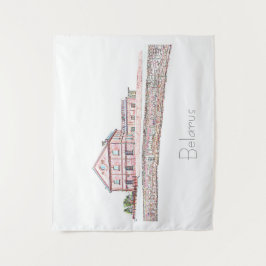 Tapete De Parede Arquitetura de Belarus Orsha - Esboço da Cidade