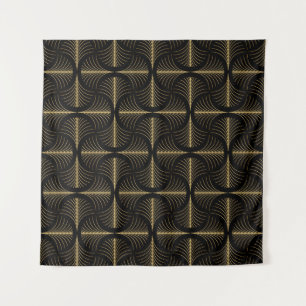 Tapete De Parede Art Deco Glamor: Motifs Ouros