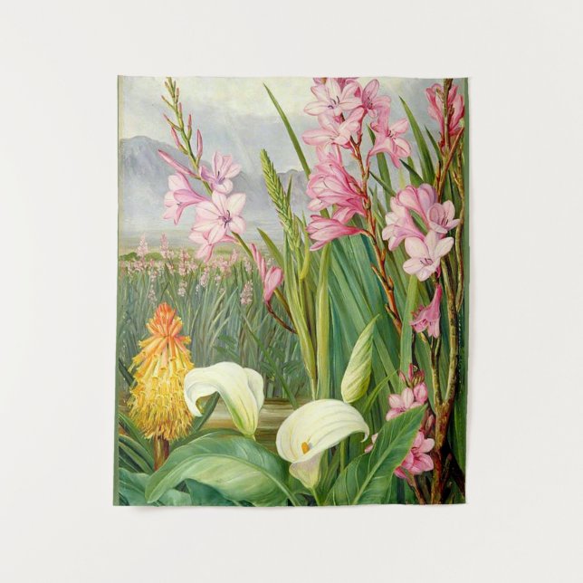 Tapete De Parede Arte botânica: Beleza do pântano (Frente)