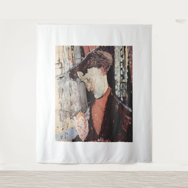 Tapete De Parede arte de Amedeo Modigliani (Frente)