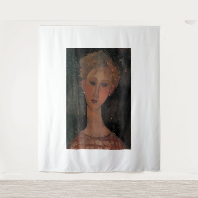 Tapete De Parede arte de Amedeo Modigliani (Frente)