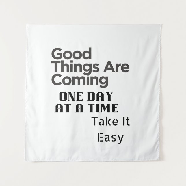 Tapete De Parede arte de citação positiva (Frente)