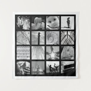 Tapete De Parede Arte De Criar De Colagem De Fotos Design