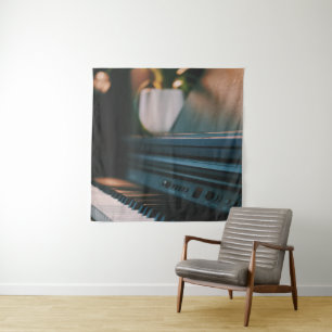 Tapete De Parede Arte de Piano Fofa
