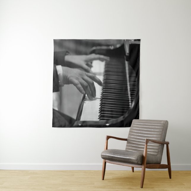 Tapete De Parede Arte de Piano Incrível (In Situ)