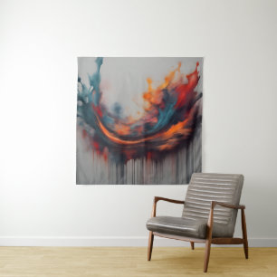 Tapete De Parede Arte de pintura abstrata