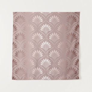 Tapete De Parede Arte Deco: Dourada Legância de Lattice.
