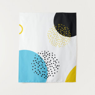 Tapete De Parede Arte geométrica moderna, simples, divertida, estil