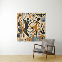 Arte Minimalista da Era do Jazz de Meados do Sécul