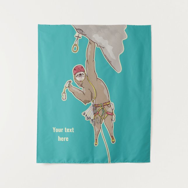 Tapete De Parede Arte para o Clima do Sloth Rock (Frente)