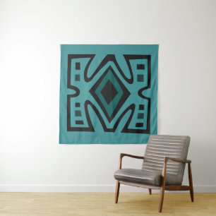 Tapete De Parede Arte tribal africana contemporânea