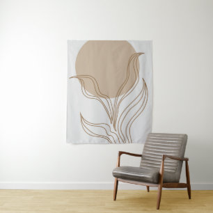 Tapete De Parede Arte vegetal moderna