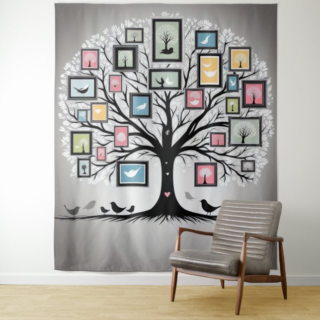 Tapete De Parede Árvore de imagem da família 02 (In Situ)