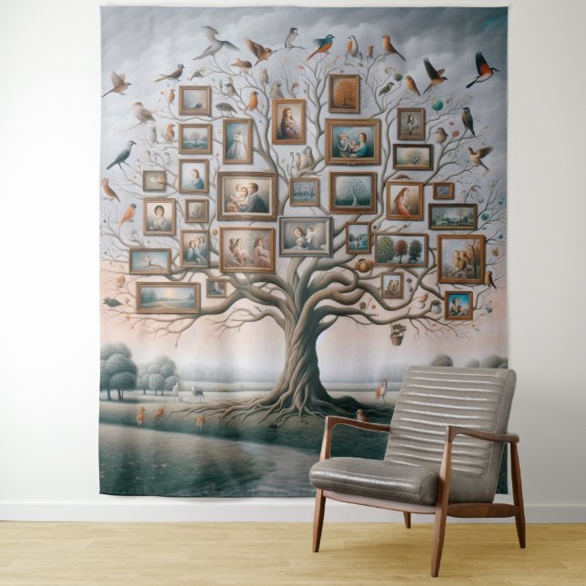 Tapete De Parede Árvore de imagem da família 03 (In Situ)