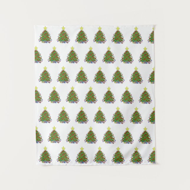 Tapete De Parede árvore de Natal (Frente)