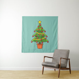 Tapete De Parede Árvore de Natal