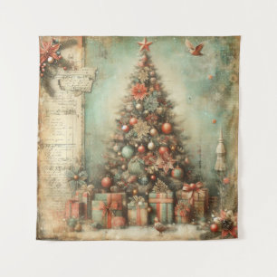 Tapete De Parede Árvore de Natal Clássica