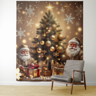 Tapete De Parede "Árvore de Natal dos Sonhos"