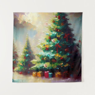 Tapete De Parede Árvore Natal 2