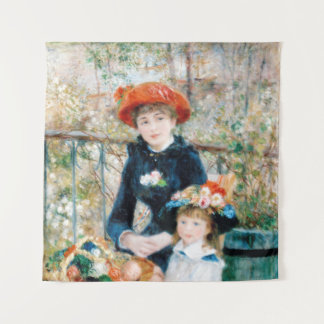 Tapete De Parede As Duas Irmãs, No Terraço Auguste Renoir