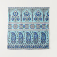 Asian Paisley Border: Design tradicional.