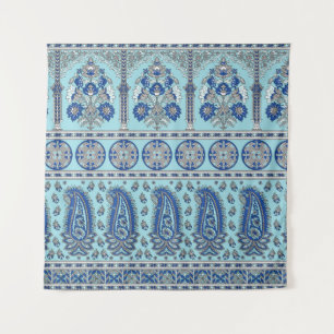 Tapete De Parede Asian Paisley Border: Design tradicional.