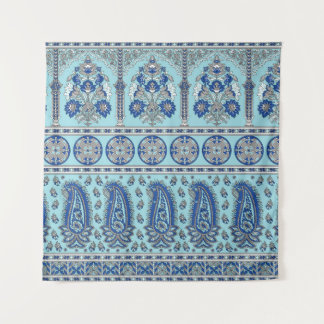 Tapete De Parede Asian Paisley Border: Design tradicional.