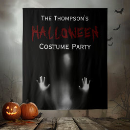 Tapete De Parede Assustador Moderno, Bloody Halloween Party Black B