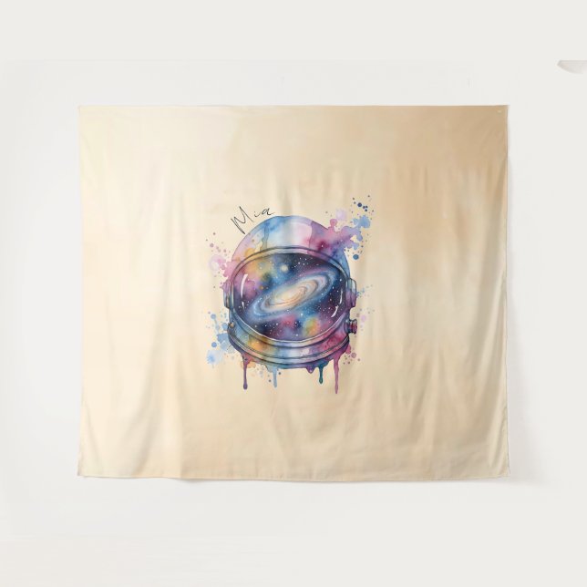 Tapete De Parede Astronauta (Frente (Horizontal))